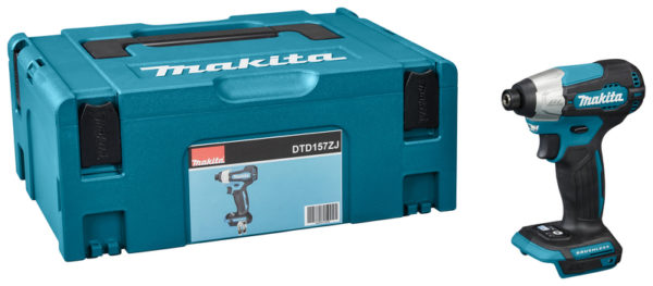 Makita DTD157ZJ 18V Li-ion Accu Slagschroevendraaier Body In Mbox