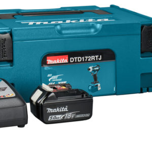 Makita DTD172RTJ LXT 18V Li-ion Accu Slagschroevendraaier Set (2x 5