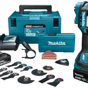 Makita DTM52RTJX2 18V Li-Ion Accu Multitool (2x 5