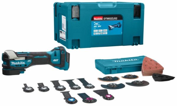 Makita DTM52ZJX2 18V Li-Ion Accu Multitool Body Incl. Accessoires In Mbox