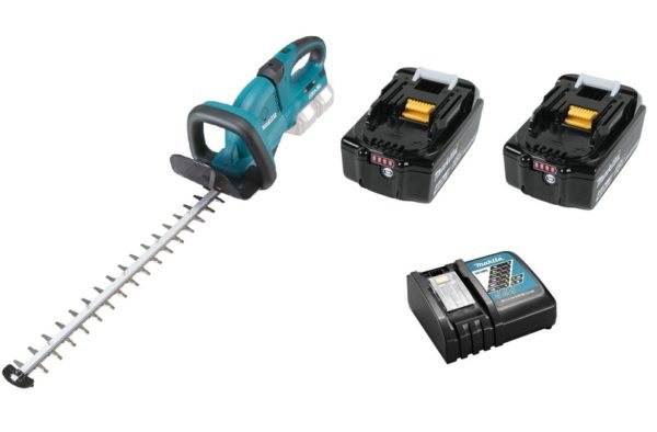 Makita DUH651RM2 36V (2x LXT 18V) Li-Ion Accu Heggenschaar Set (2x 4.0Ah Accu) - 650 Mm