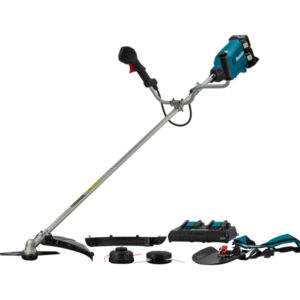 Makita DUR369APT2 36V (2x18V) Li-Ion Accu Grastrimmer / Bosmaaier Set (2x 5.0Ah Accu) - U-greep - Koolborstelloos