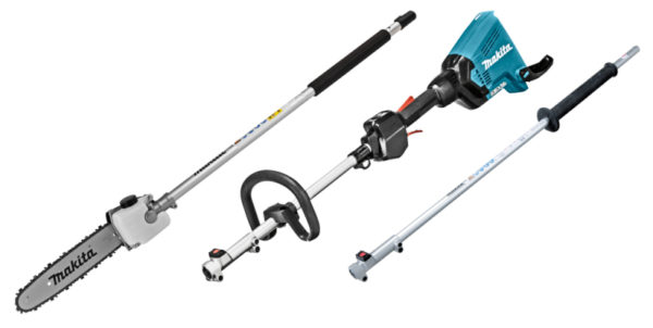 Makita DUX60ZX12 2x18 V Li-ion Accu Kettingzaag Met Opzetstuk En Verlengsteel