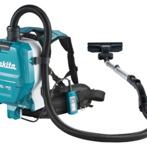 Makita DVC261ZX11 36V Li-Ion Accu Rugstofzuiger Body (2x 18V) Incl. 4-delige Stofafzuigset