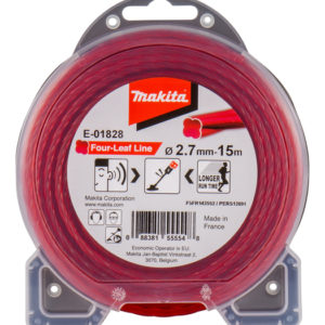 Makita E-01828 Maaidraad Four-Leaf Line - Rood - 2