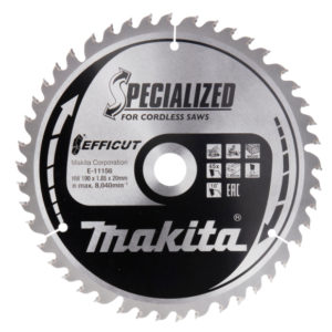 Makita E-11156 Efficut Cirkelzaagblad Hout - 190x20x1