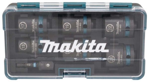 Makita E-16592 7-delige Impact Black Krachtdoppenset