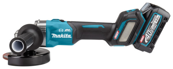 Makita GA023GM201 XGT 40V Max Li-Ion Accu Haakse Slijper Set (2x 4