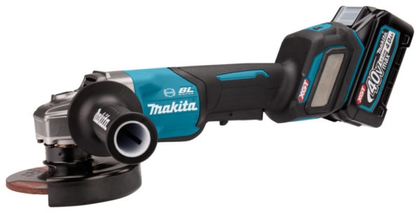 Makita GA029GM201 XGT 40V Max Li-Ion Accu Haakse Slijper Set (2x 4