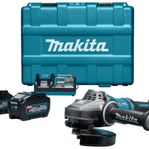 Makita GA037GT203 XGT 40V Max Li-Ion Accu Haakse Slijper 180 Mm Set (2 X 5