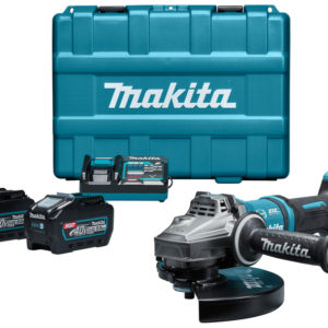 Makita GA038GT203 XGT 40V Max Li-Ion Accu Haakse Slijper Set (2x 5