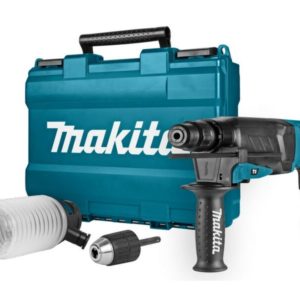 Makita HR2630X2 SDS-plus Combihamer Incl. Snelspanboorkop&Stofafzuigset In Koffer - 800W - 2