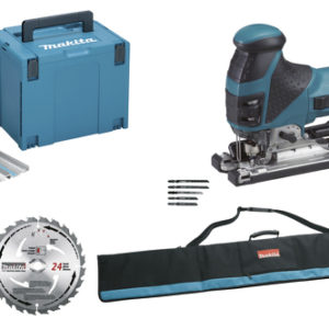 Makita MEU029J Invalzaag Incl. Geleiderail (SP6000)&Decoupeerzaag (4351FCT) Combiset In 2x Mbox