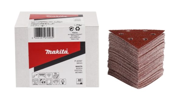 Makita P-42597 Schuurvellen - 94 X K40 - Hout (50st)