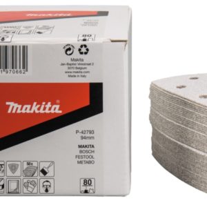 Makita P-42793 Deltaschuurvellen - 94 X K80 - Non-ferro Metalen (50st)