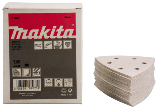 Makita P-42830 Deltaschuurvellen - 94 X K180 - Hout (50st)