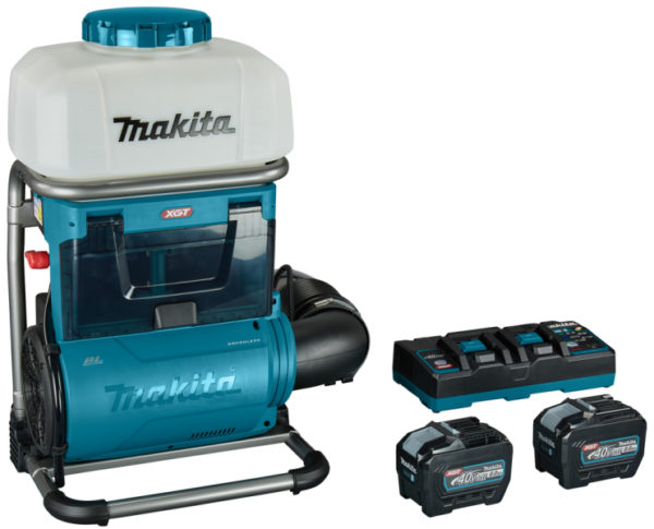 Makita PM001GL202 XGT 40 V Max Li-ion Accu Rugnevelspuit Set (2x 8