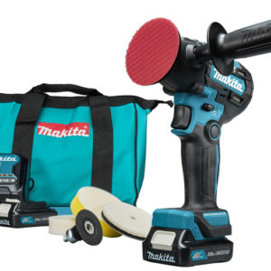 Makita PV301DSAE CXT 12V Max Li-Ion Accu Schuur-/poetsmachine Set (2x 2