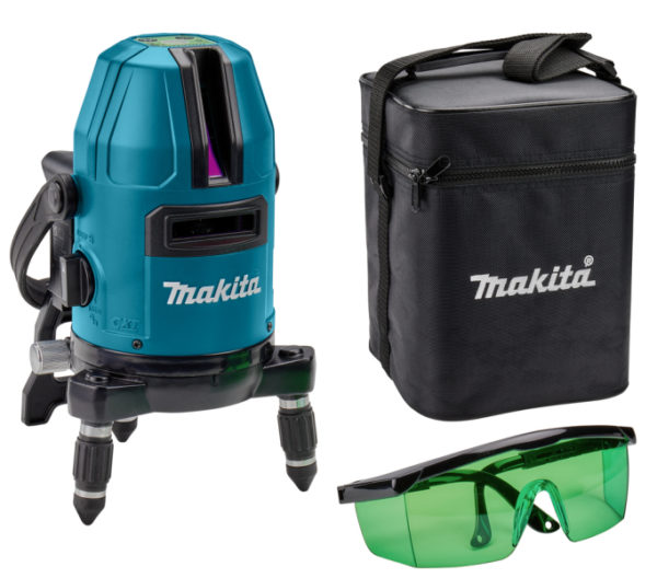 Makita SK10GDZ 12V Max Li-ion Accu Kruislijnlaser Body In Tas - Groen