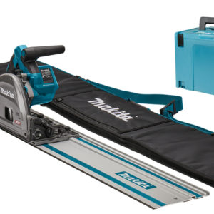 Makita SP001GZ04 XGT 40V Max Li-ion Accu Invalcirkelzaag Body In Mbox - Met Geleiderai 1500 Mm En AWS Zender In Tas