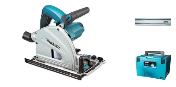 Makita SP6000J1 Invalzaag Incl. Geleiderail In Mbox - 1300W - 165mm