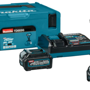 Makita TD003GD201 XGT 40V Max Slagschroevendraaier Set (2x 2