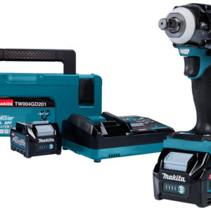 Makita TW004GD201 XGT 40V Max Li-ion Accu Slagmoersleutel Set (2x 2.5Ah) In Mbox - Koolborstelloos