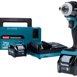 Makita TW005GD201 XGT 40V Max Li-ion Accu Slagmoersleutel Set (2x 2.5Ah) In Mbox - Koolborstelloos