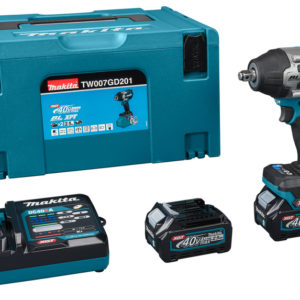 Makita TW007GD201 XGT 40V Max Li-ion Accu Slagmoersleutel Set (2x 2.5Ah) In Mbox