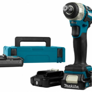 Makita TW161DSAJ 12V Li-Ion Accu Max Slagmoersleutel Set (2x 2.0Ah Accu) In Mbox - 165Nm - 1/2''