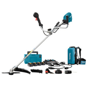 Makita UR101CPT4J 36 V Bosmaaier Asymmetrisch Stuur Set (4x 5.0Ah Accu) Incl. Rugdrager