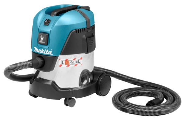 Makita VC2012L Bouwstofzuiger - 1000W - L-klasse - 19L