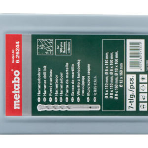 Metabo 626244000 SDS-Plus 7 Delige Hamerborenset