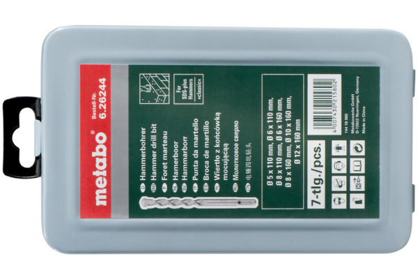 Metabo 626244000 SDS-Plus 7 Delige Hamerborenset