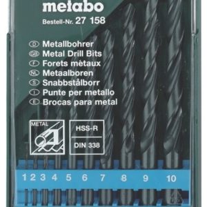 Metabo 627158000 HSS-R-borencassette 10-delig