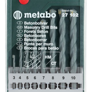 Metabo 627182000 8 Delige Betonboren Set In Cassette