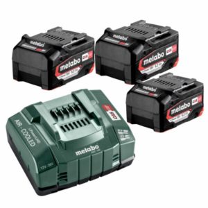 Metabo 685048000 18V Li-Ion Accu Starterset (3x 5.2Ah) + Lader