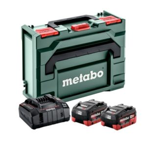 Metabo 685077000 18V LiHD Accu Starterset (2x 5.5Ah) + Lader In MetaBox