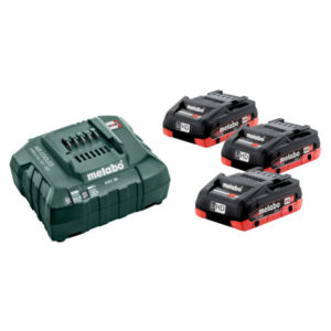 Metabo 685132000 18V LiHD Accu Starterset (3x 4.0Ah) + Lader