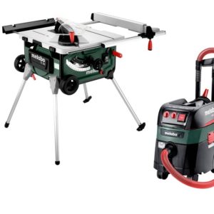 Metabo 690889000 Zaagtafel Met Onderstel (TS 254)&Alleszuiger / Bouwstofzuiger (ASR 35 M ACP) Combiset - 254 X 30mm