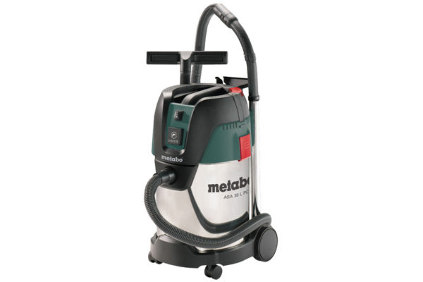 Metabo ASA 30 L PC INOX Bouwstofzuiger - 1250W - L-klasse - 30L