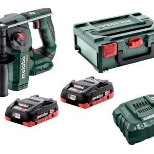 Metabo BH 18 LTX BL 16 18V Li-ion Accu SDS-plus Boorhamer Set (2x 4.0Ah Accu) In MetaBox - 1.3J