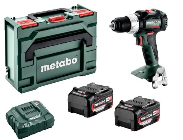 Metabo BS 18 LT BL 18V Li-Ion Accu Boor-/schroefmachine Set (2x 4