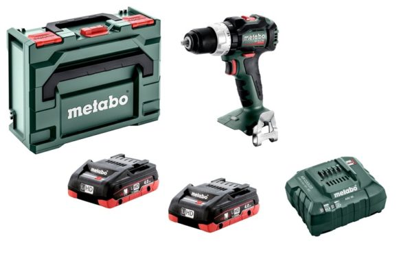 Metabo BS 18 LT BL 18V LiHD Accu Boor-/schroefmachine Set (2x 4