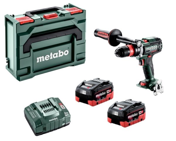 Metabo BS 18 LTX-3 BL Q I 18V LiHD Accu Boorschroefmachine Set (2x 5.5Ah) In Metabox - 130Nm - 68mm