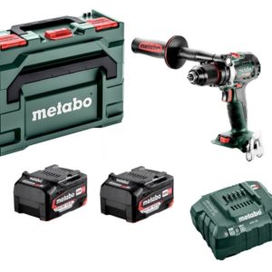 Metabo BS 18 LTX BL I 18V Li-ion Accu Boor-/schroefmachine Set (2 X Li-Power 5.2 Ah) In MetaBOX - Koolborstelloos - 602358650