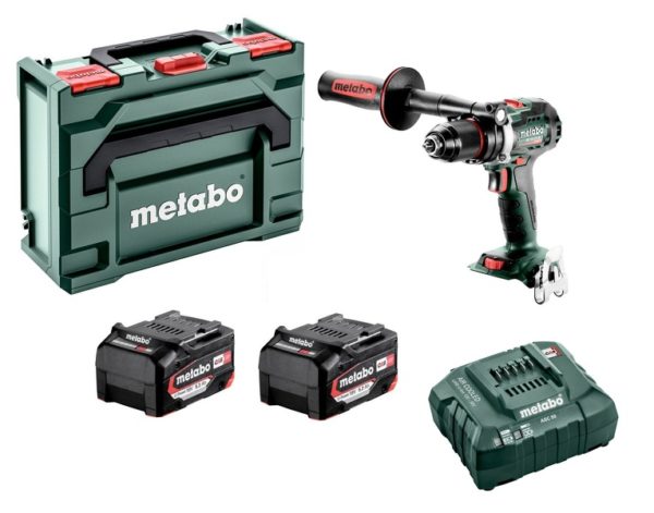 Metabo BS 18 LTX BL I 18V Li-ion Accu Boor-/schroefmachine Set (2 X Li-Power 5.2 Ah) In MetaBOX - Koolborstelloos - 602358650