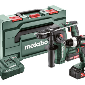 Metabo Comboset 2.5.2 18V Li-Ion Accu Accuboor (BS18LT BL)&Boorhamer (BH18LTX BL) Combiset (1x 2