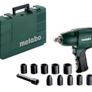 Metabo DSSW 360 SET 1/2"Perslucht Slagmoersleutel In Koffer - 360Nm - 360 L/min - 1/2"