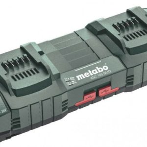 Metabo DUO ASC 145 12/18/36V LiHD/Li-Ion Accu Duolader Met USB Laadpoort (2x) - Air Cooled